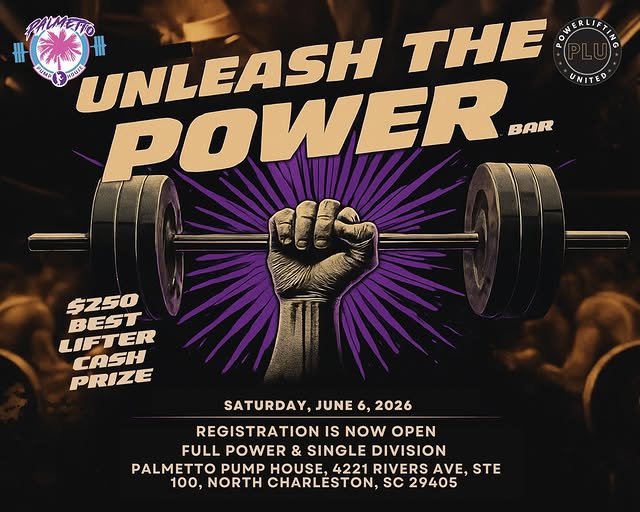 Palmetto Pump House member spotlight - strength athlete